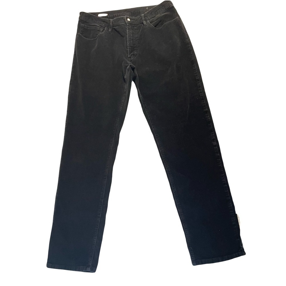 J. McLaughlin Corduroy Pants Men’s Size 33”x 30” Black Straight Legs